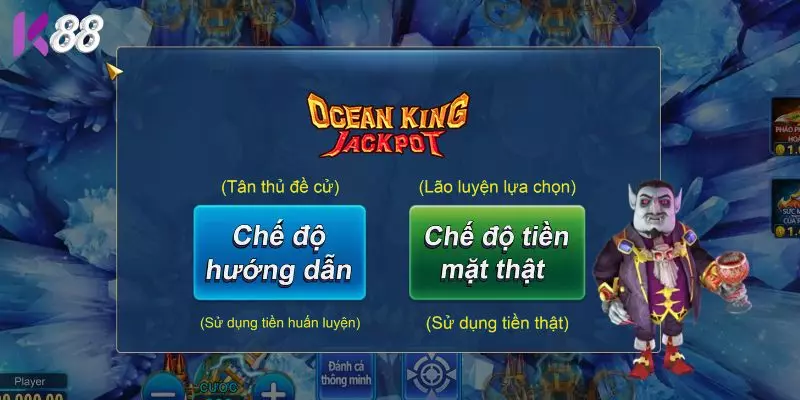 Các chế độ chơi trong Ocean King Jackpot K88
