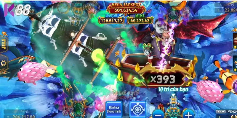Kinh nghiệm giành chiến thắng trong Ocean King Fishing K88