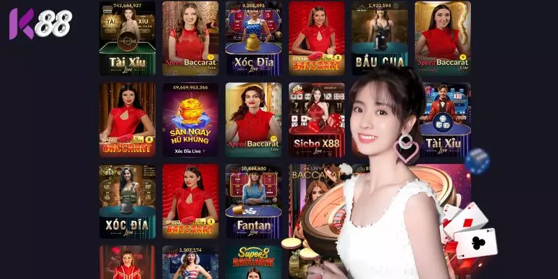 Những game chất lượng tại sảnh Live Casino